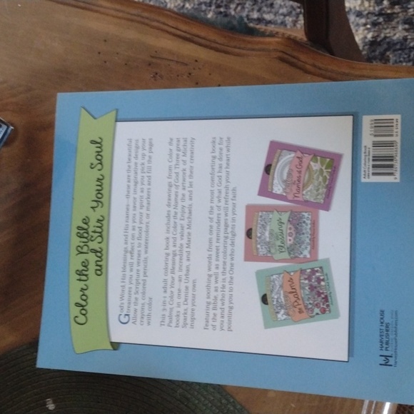 Color the Bible 3-in-1 Adult Coloring Book - Picture 2 of 3